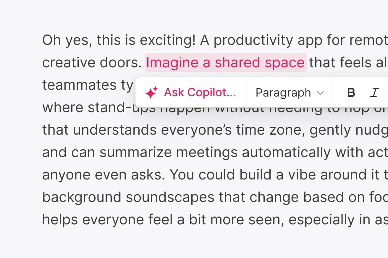 Your in editor co-author.