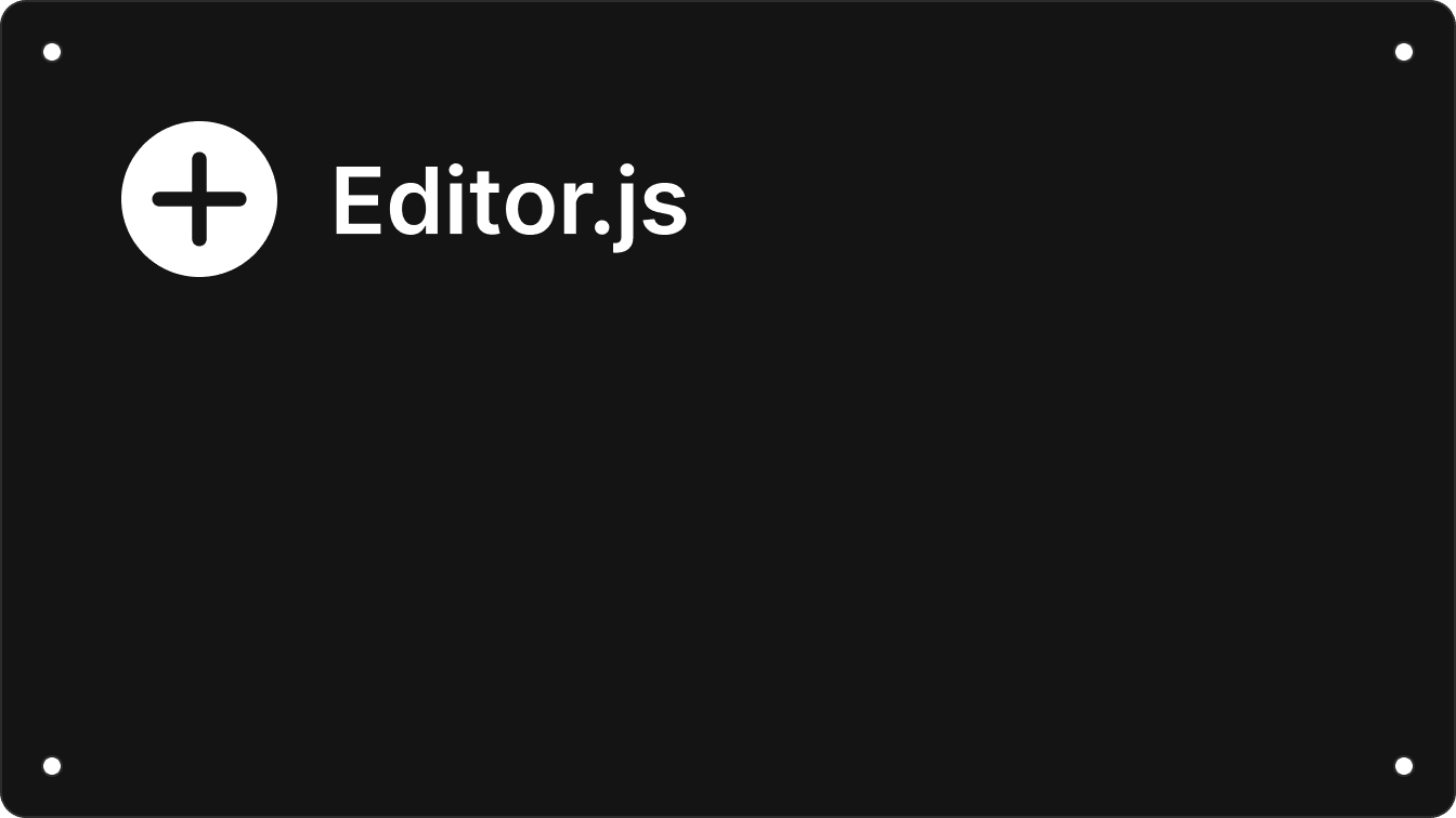 Editor.js logo