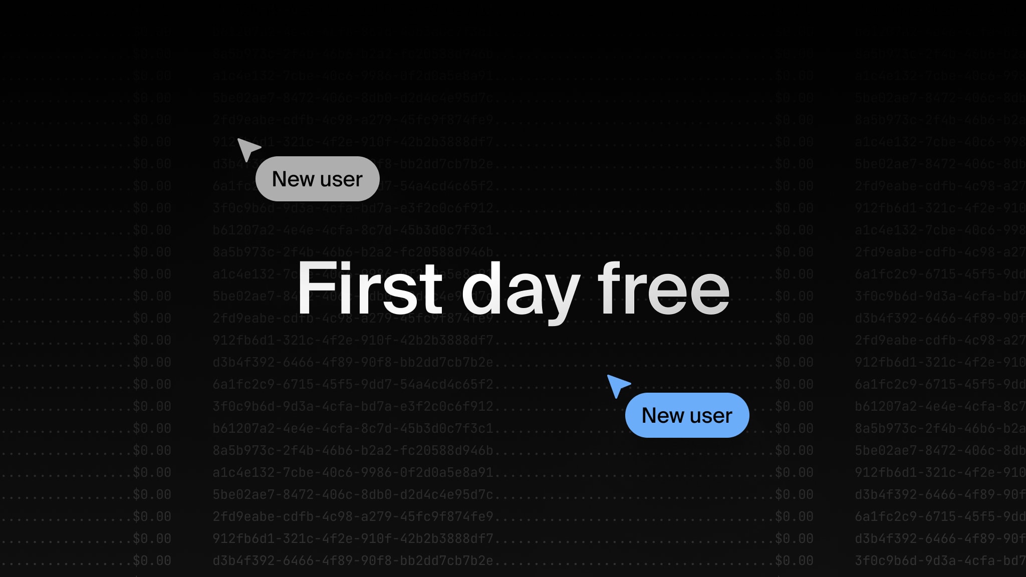 Introducing fairer billing with first day free