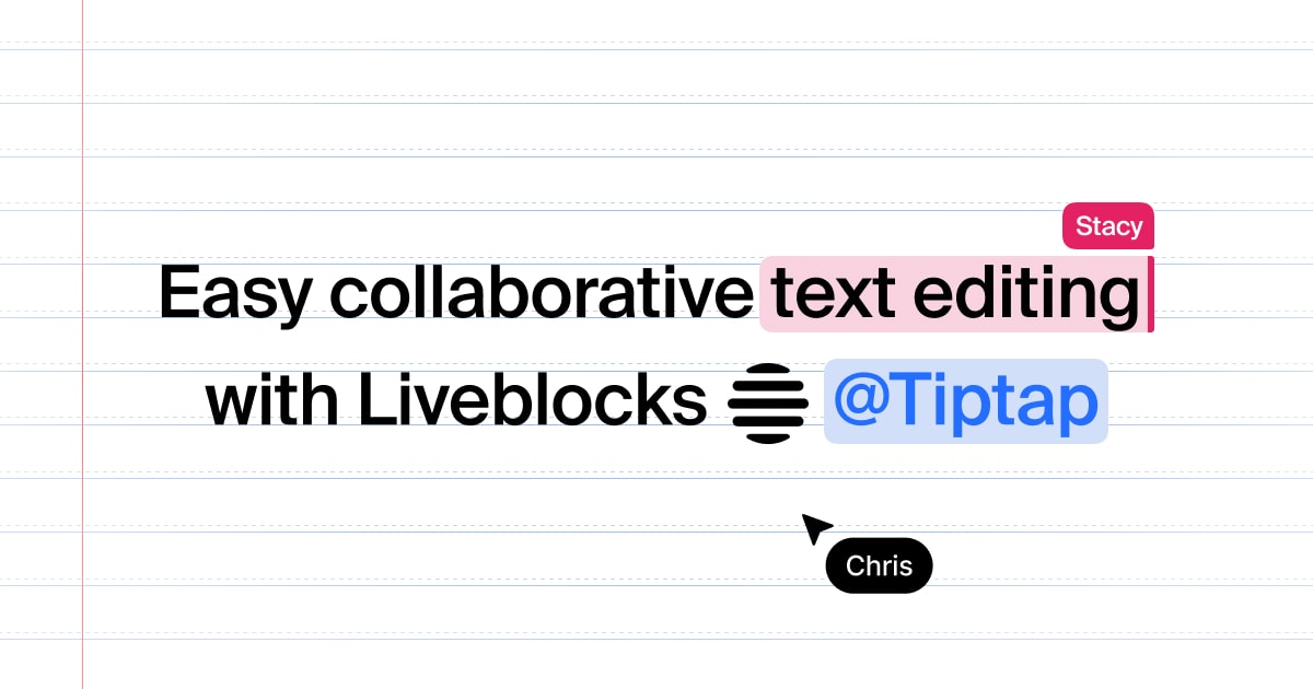 Liveblocks Tiptap blog post