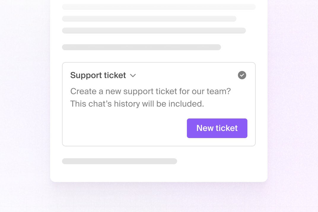 Image of AI Support Chat