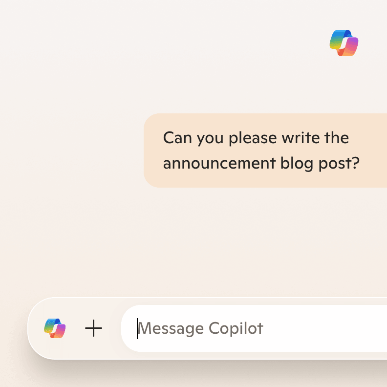 AI companion like Microsoft Copilot
